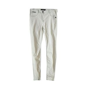 Maison Scotch Pale Green Parisienne Skinny Denim Pants Jeans